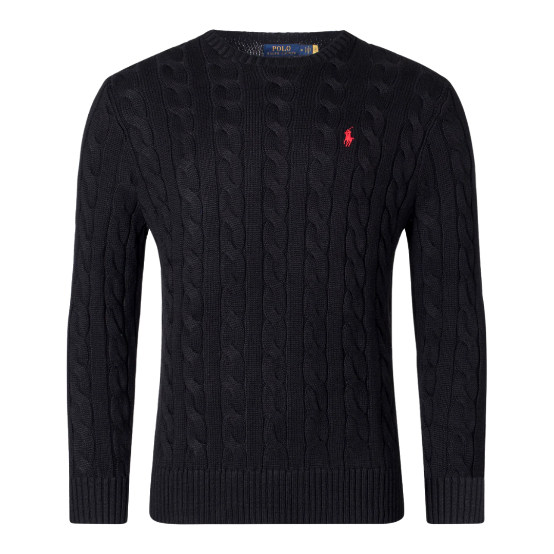 Ralph Lauren Driver Pullover in Black