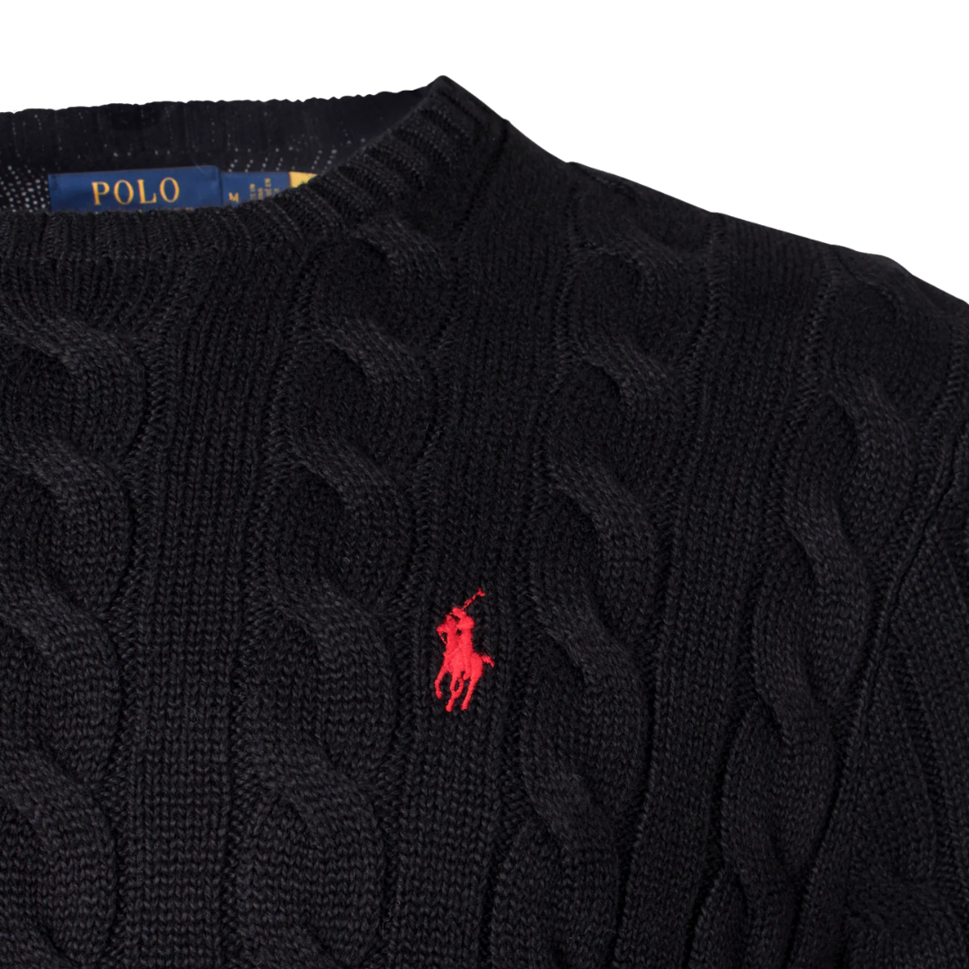 Ralph Lauren Driver Pullover in Black