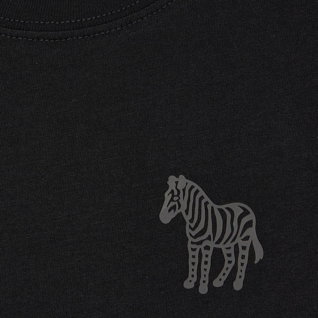 Paul Smith 3D Zebra Tee in Black