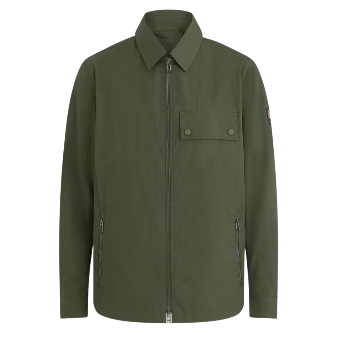 Belstaff Depot Overshirt in Tile Green