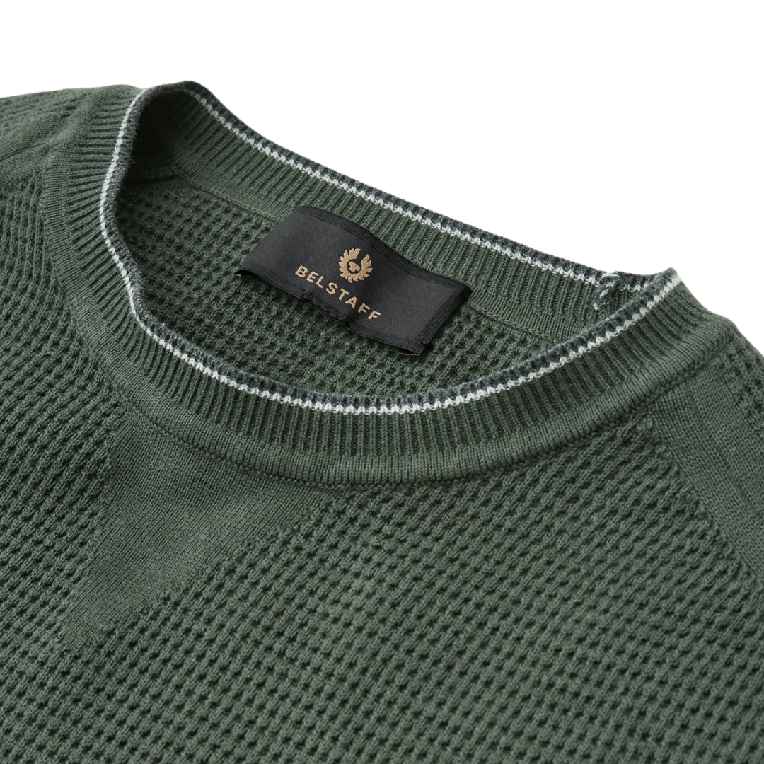 Belstaff Cole Jumper in Tile Green