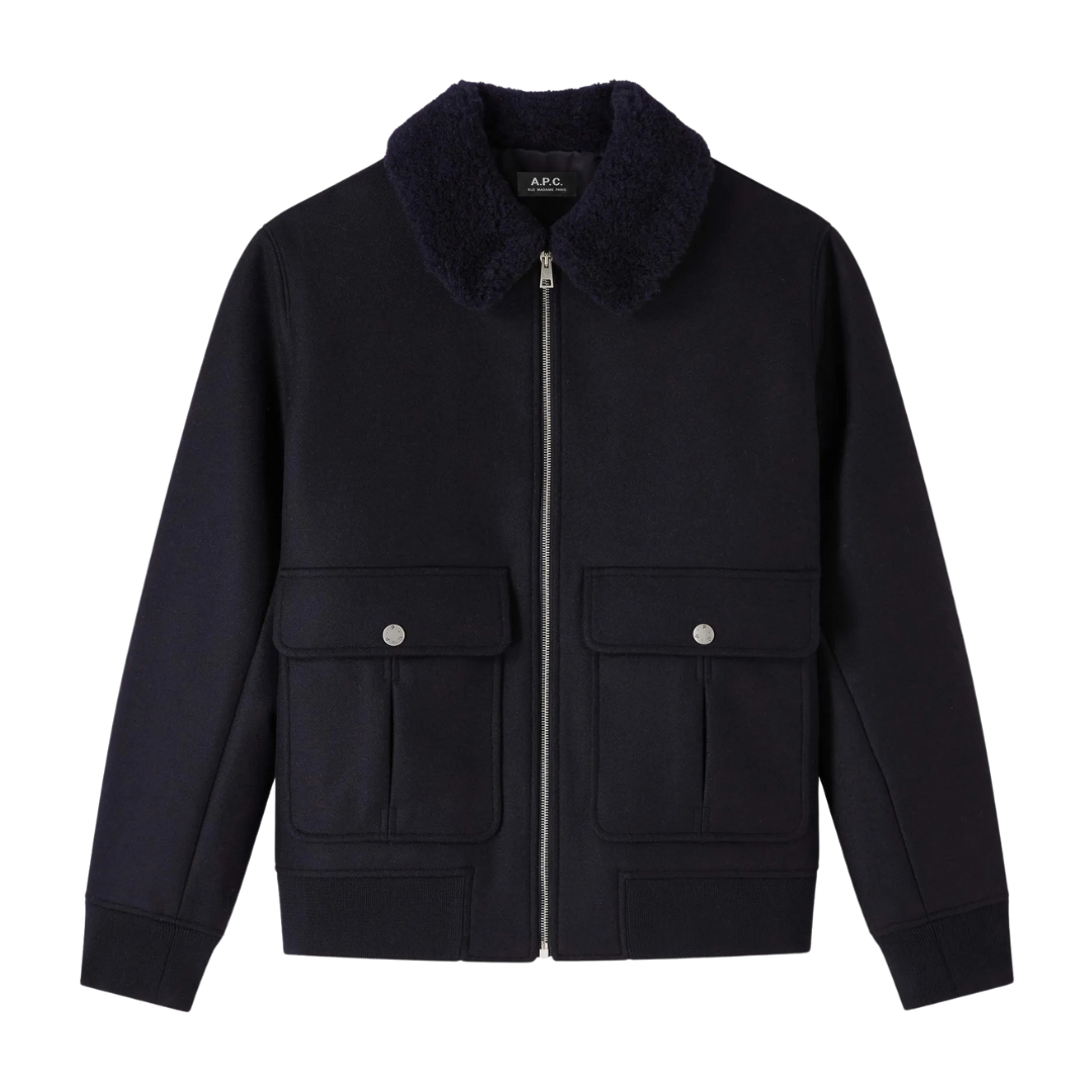 A.P.C Ben Jacket in Navy