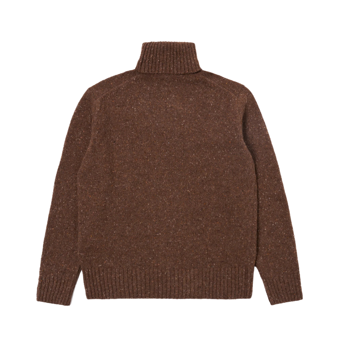 Universal Works Rollneck in Brown