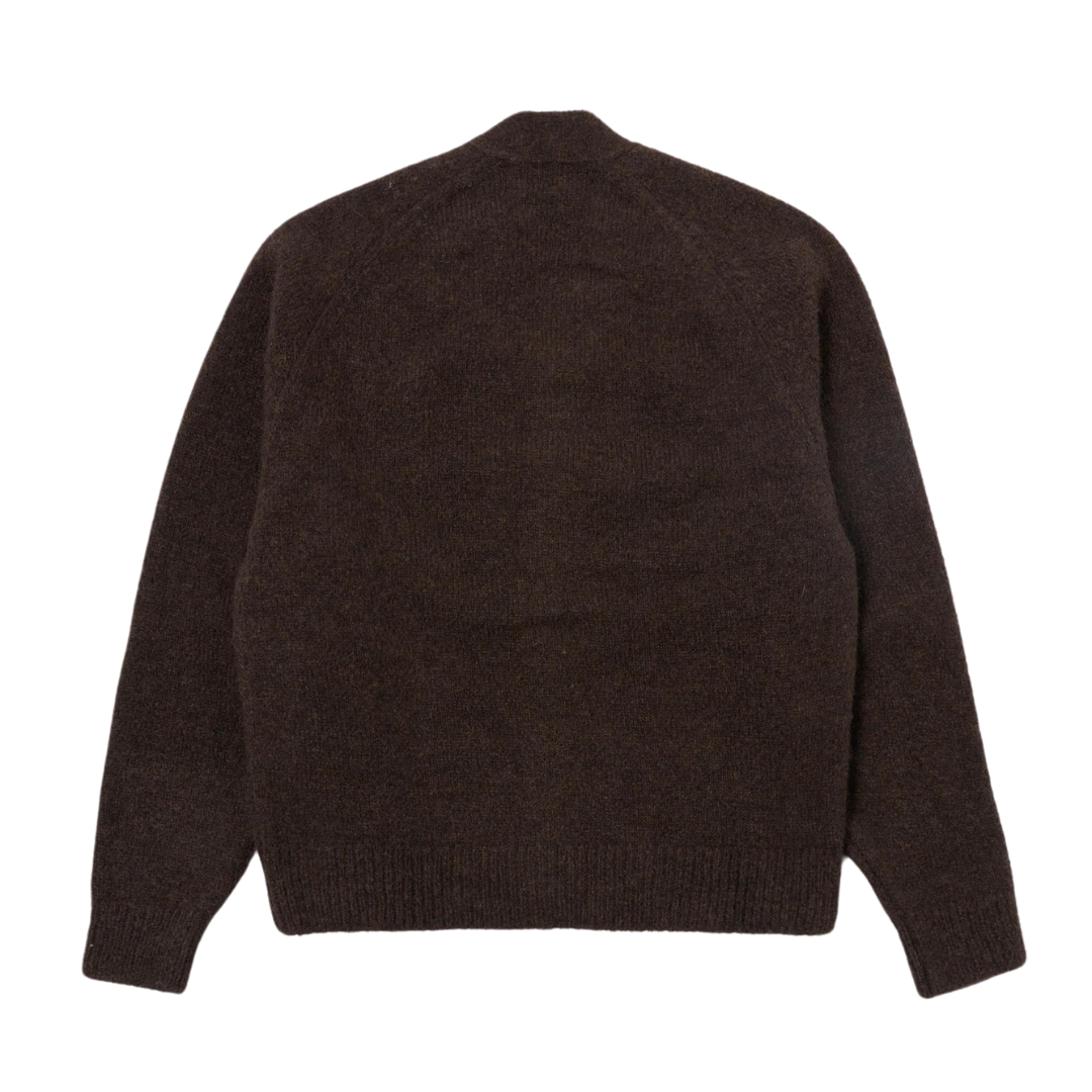 Universal Works David Cardigan in Brown