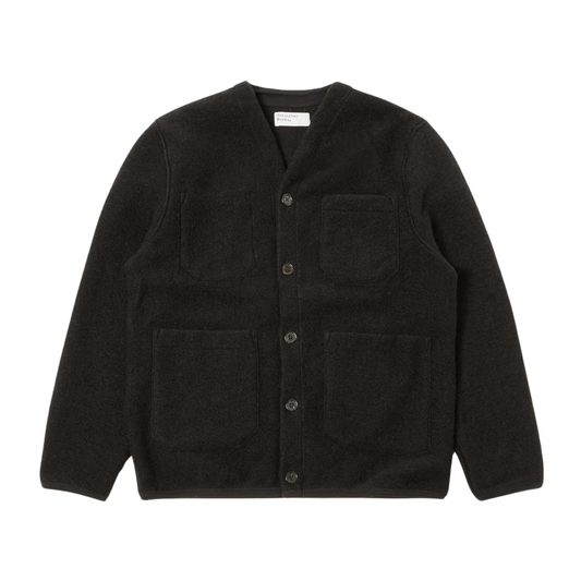 Universal Works Cardigan in Black