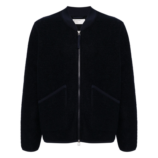 Universal Works Zip Bomber in Navy