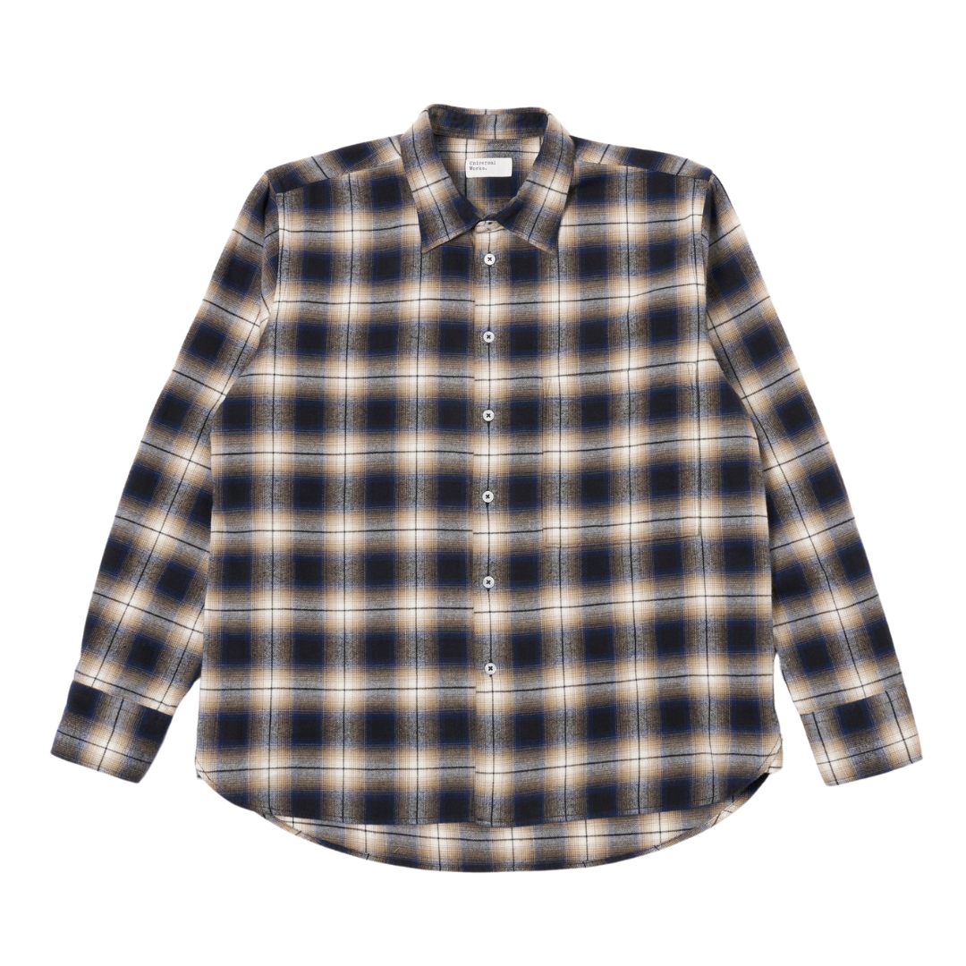 Universal Works Checked Square Pocket Shirt