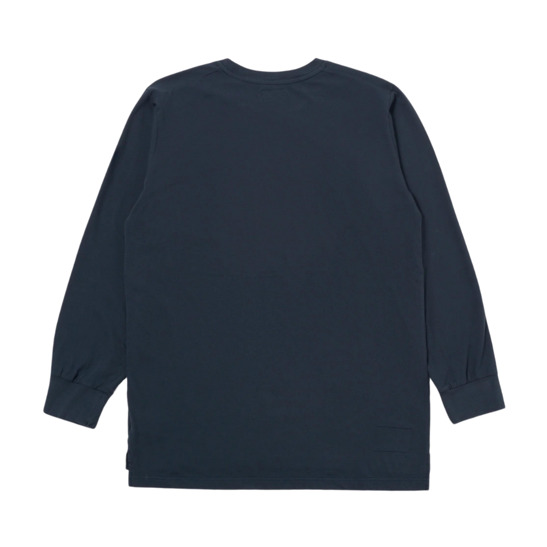 Universal Works LS Tee in Navy