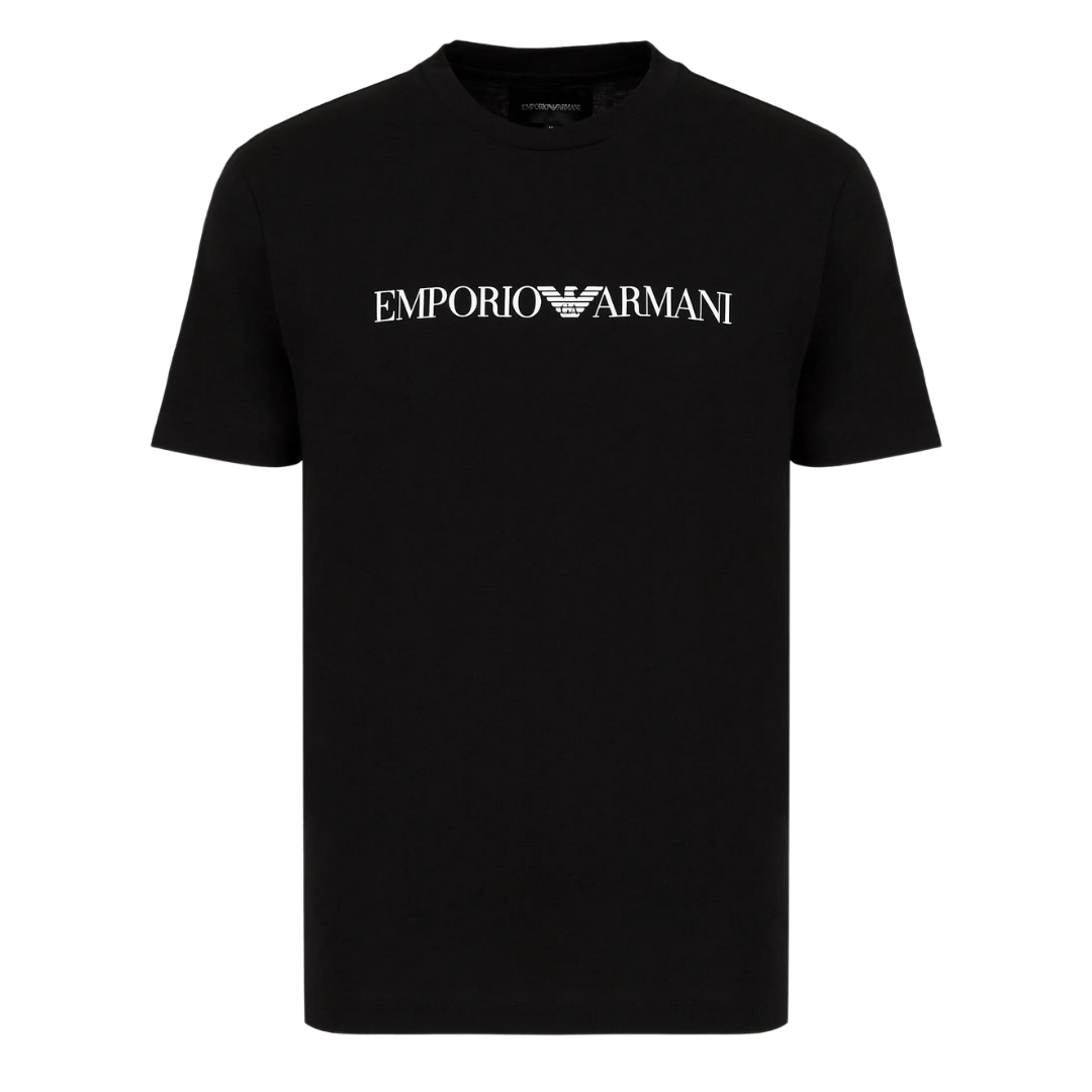 Emporio Armani Classic Tee in Black