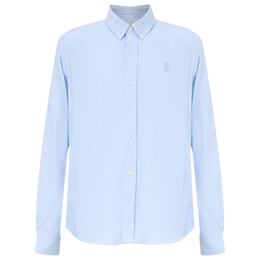 AMI Classic Fit Shirt in Sky Blue