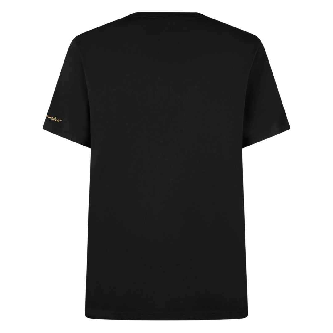 Moose Knuckles 'Gold Series' Augustine Tee in Black