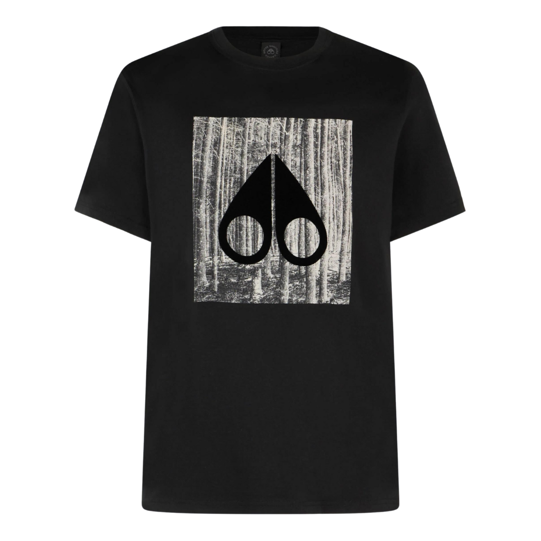 Moose Knuckles Igenous Tee in Black