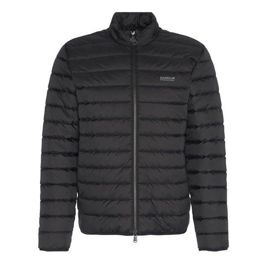 Barbour Ledley Quilt Coat in Black