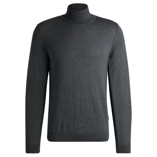 BOSS Musso-P Turtleneck in Dark Grey