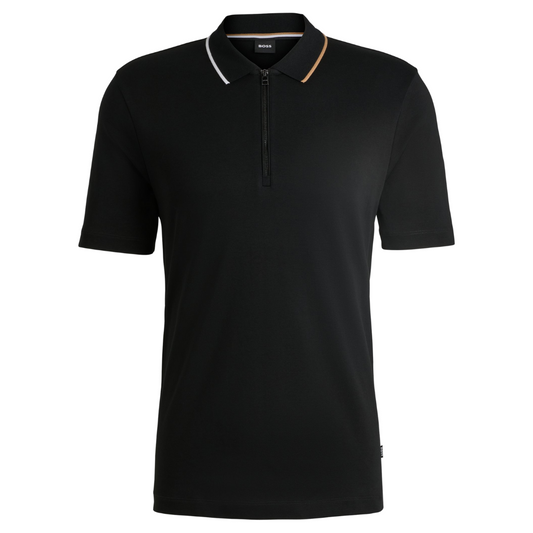 BOSS C-Paras 30 Polo in Black