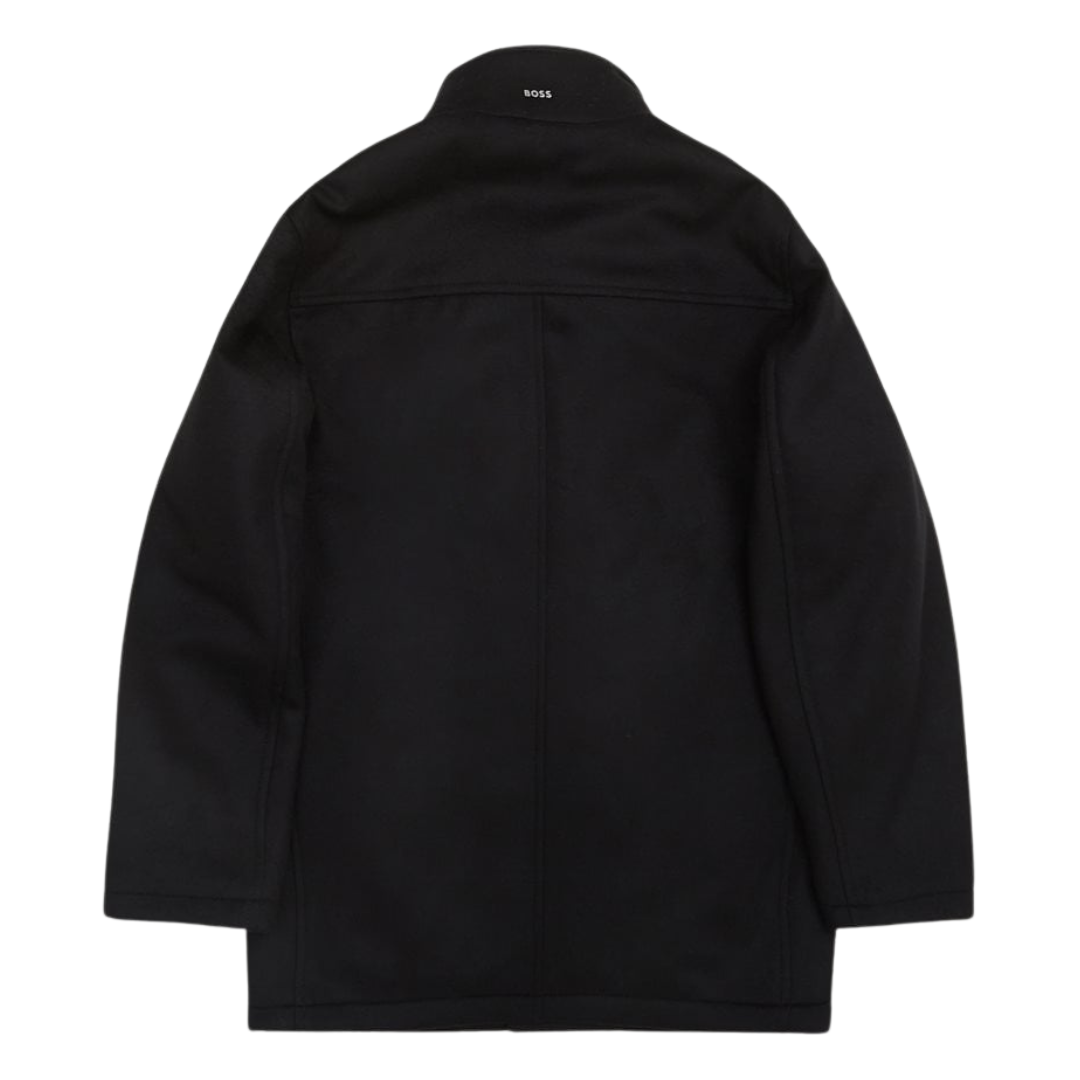 BOSS H-Coxtan-234 Coat in Black