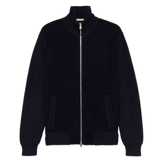 BOSS H-Emeraviglio Sweater in Dark Blue