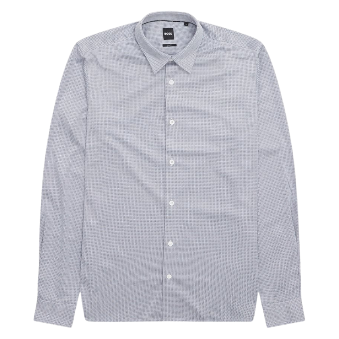 Boss P-Roan-Kent Shirt in Open Green