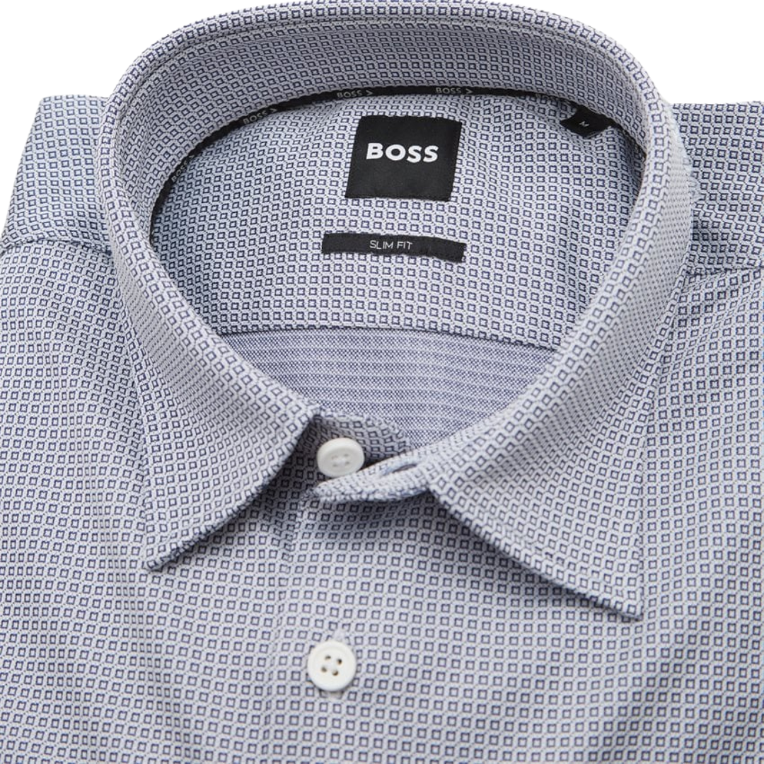 Boss P-Roan-Kent Shirt in Open Green