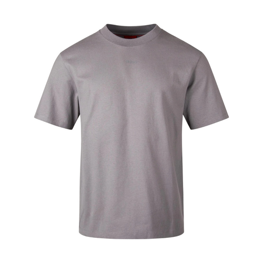 HUGO Dapolino Tee in Medium Grey