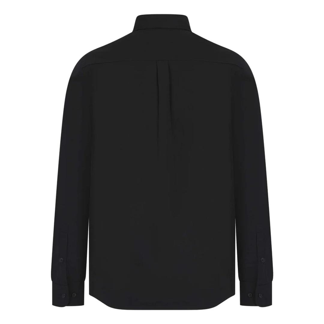 HUGO Egrin Overshirt in Black