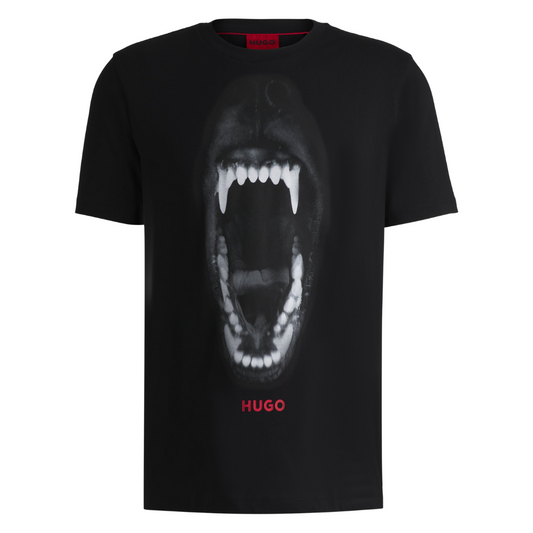 HUGO Dayaking Tee in Black