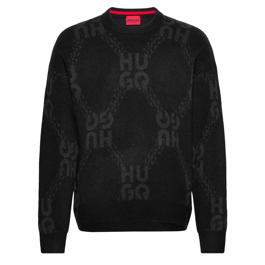 HUGO Shain Sweater in Black