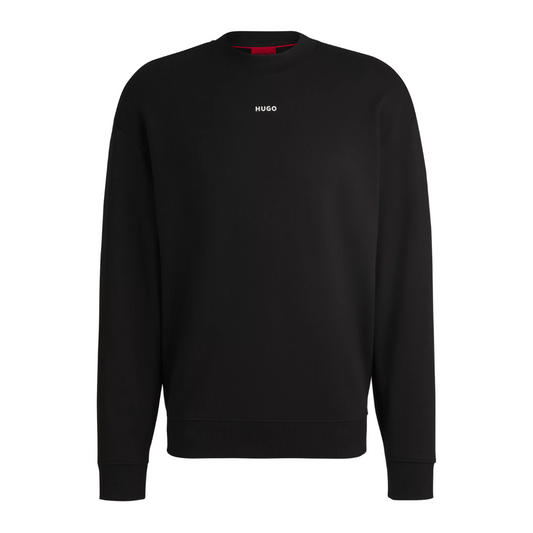 HUGO Dapocrew Crewneck in Black