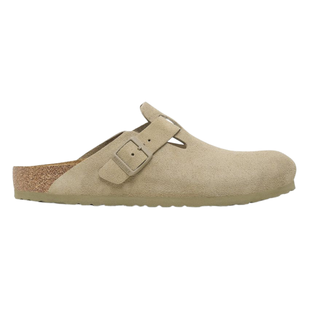 Birkenstock Boston in Faded Khaki