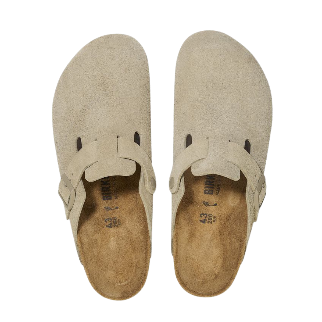 Birkenstock Boston in Faded Khaki