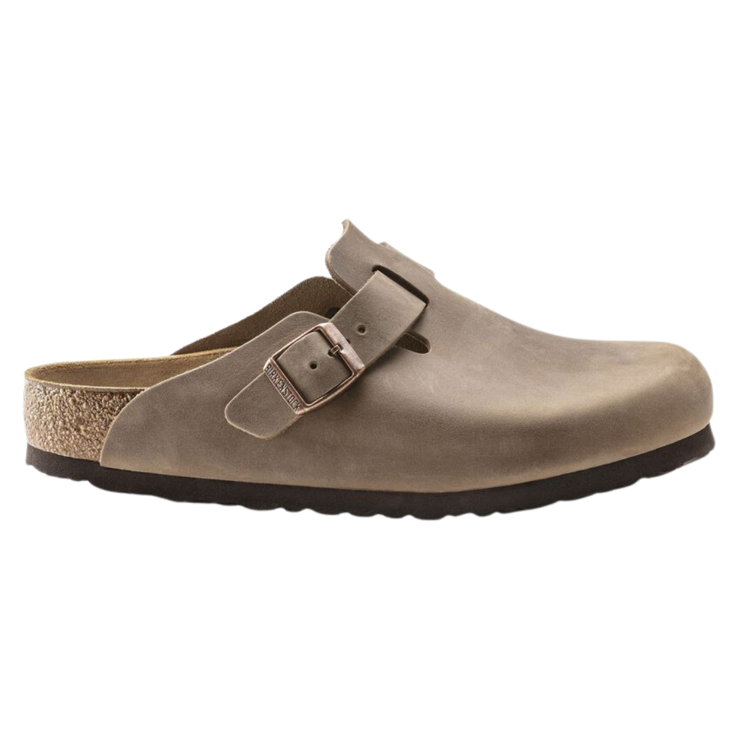 Birkenstock Boston in Tabacco Brown