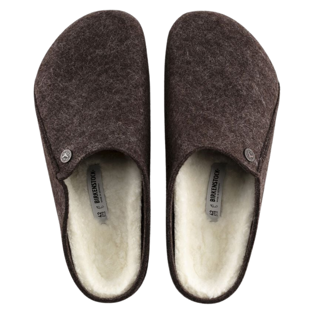 Birkenstock Zermatt Shearling Slipper in Mocha