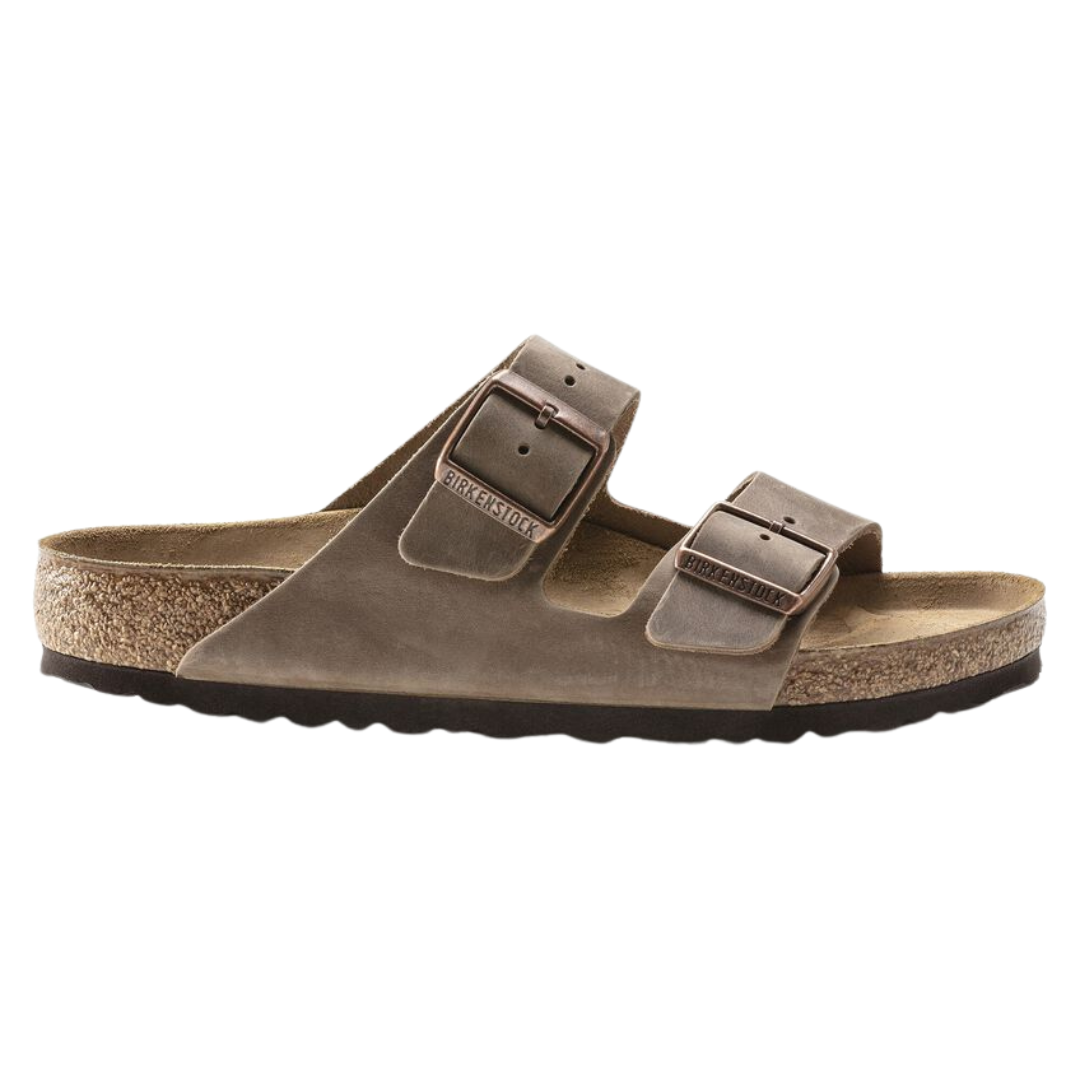 Birkenstock Arizona Leather in Tabacco Brown