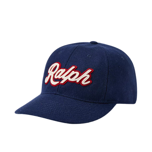 Ralph Lauren BBall Cap in Navy