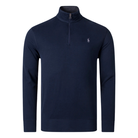 Ralph Lauren Quarter Zip Sweatshirt in Navy