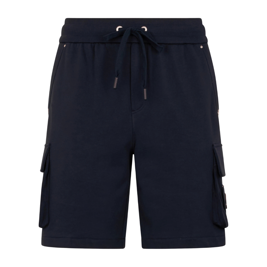 Moose Knuckles Hartsfield Shorts in Navy