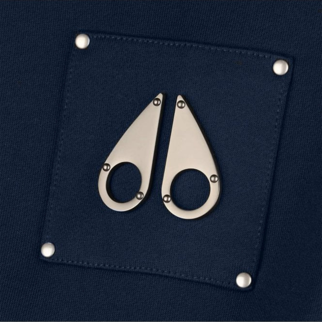 Moose Knuckle Hartsfield Hoody in Navy