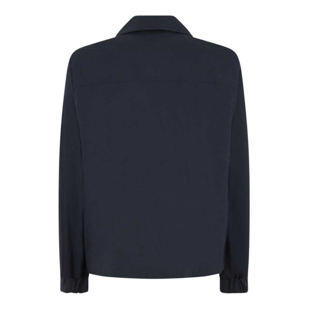 Moose Knuckles Waverly Shirt Jacket in Navy