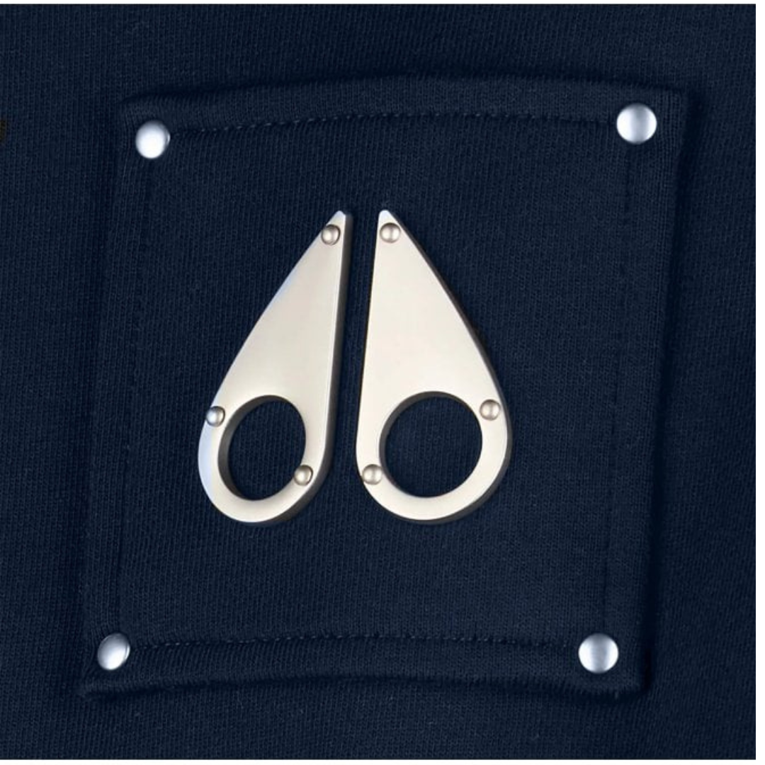 Moose Knuckles Hartsfield Crew in Navy