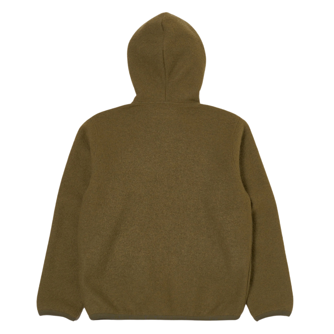 Universal Works Travel Hoodie in Lovat