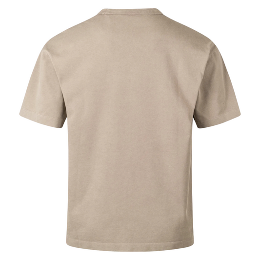 HUGO Docku Tee in Medium Brown