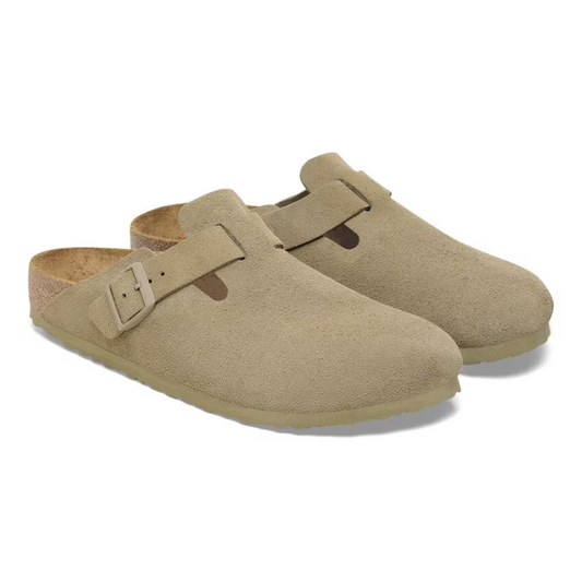 Birkenstock Boston in Faded Khaki