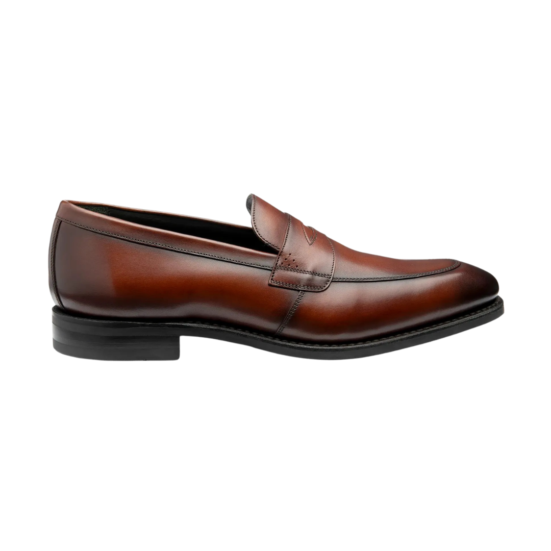 Loake Lynch Loafer in Scotch Hand Painted Leather