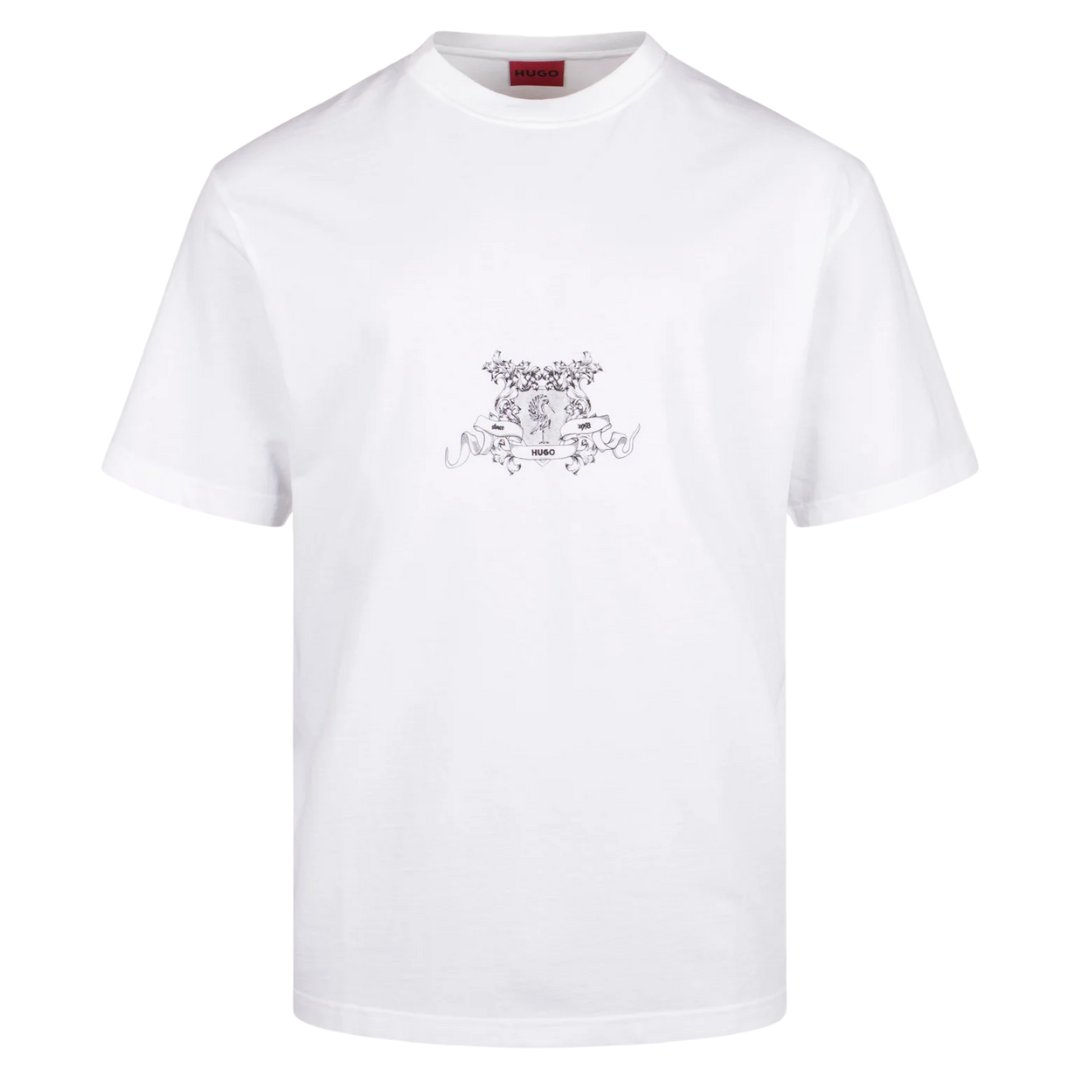 HUGO Duarms Tee in White