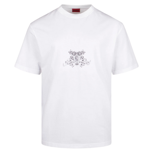 HUGO Duarms Tee in White