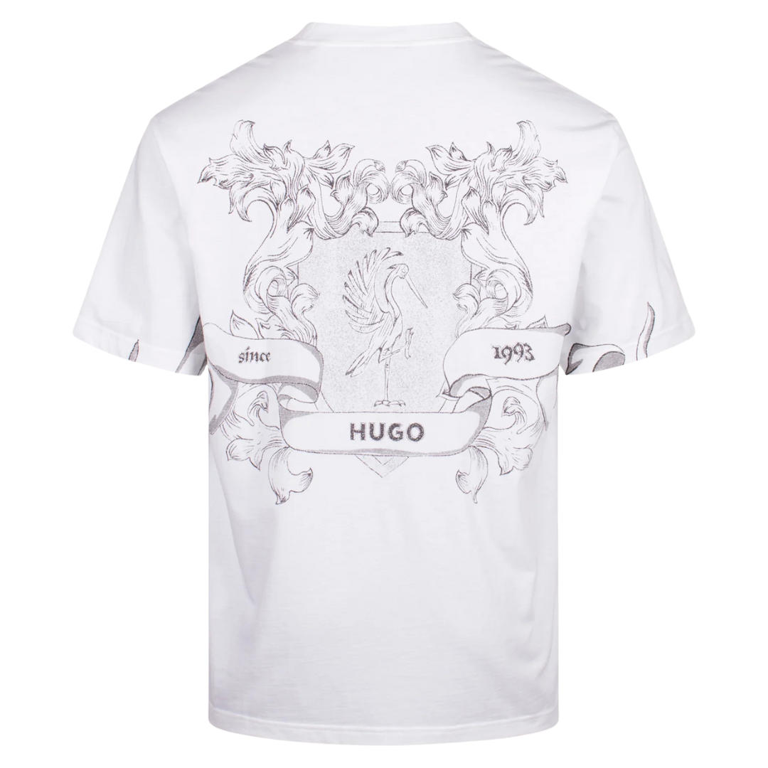 HUGO Duarms Tee in White