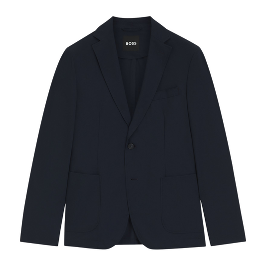 BOSS P-Hanry-WG Blazer in Dark Blue