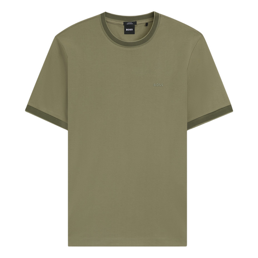 BOSS H-Tessler 200 Tee in Medium Green