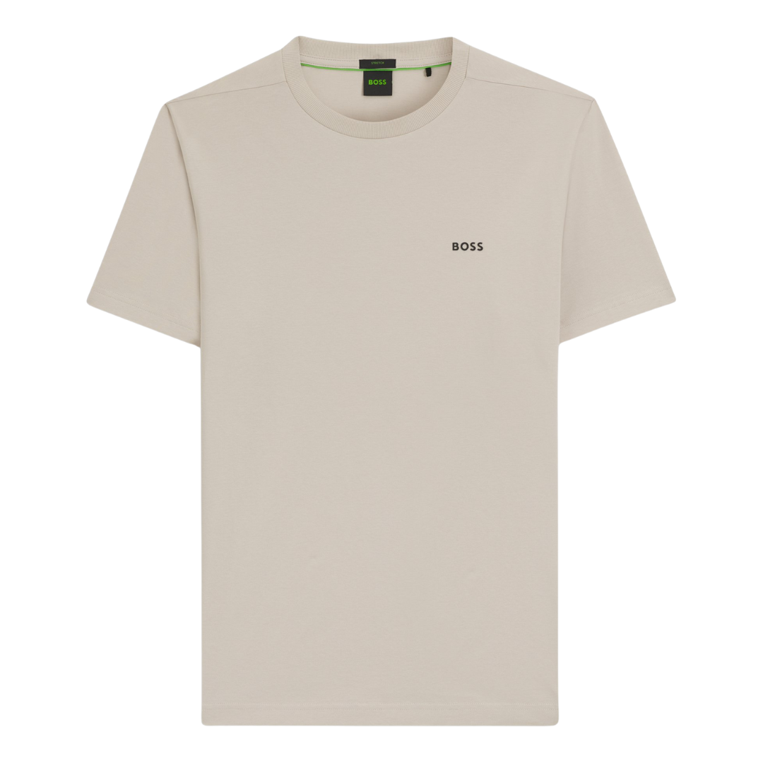 BOSS Tee in Light Beige