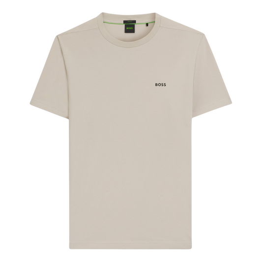 BOSS Tee in Light Beige